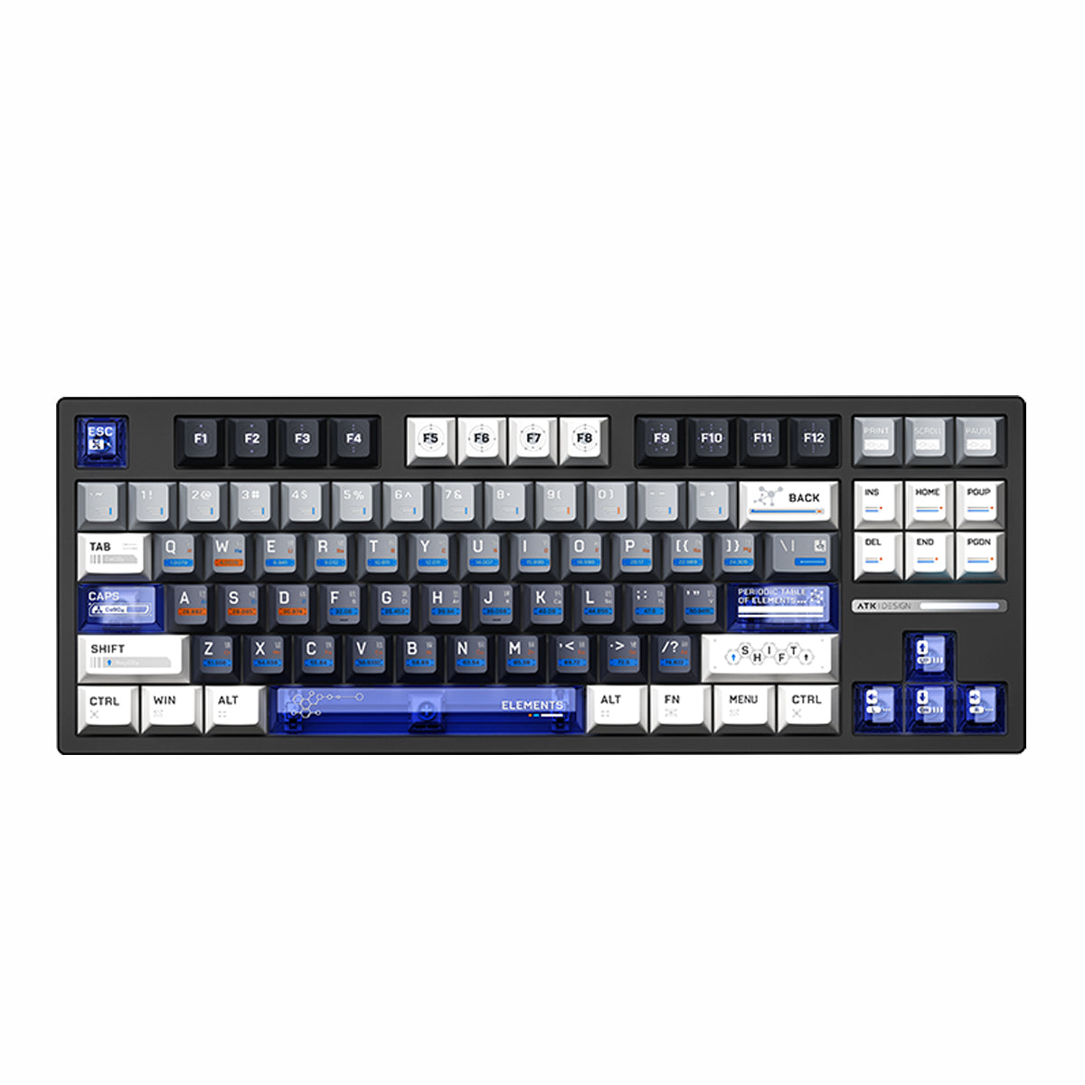 ATK Z87 Wireless Semi-Aluminum Mechanical Gaming Keyboard