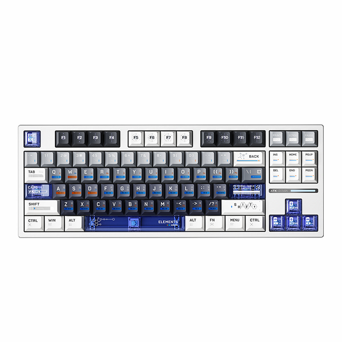 ATK Z87 Wireless Semi-Aluminum Mechanical Gaming Keyboard